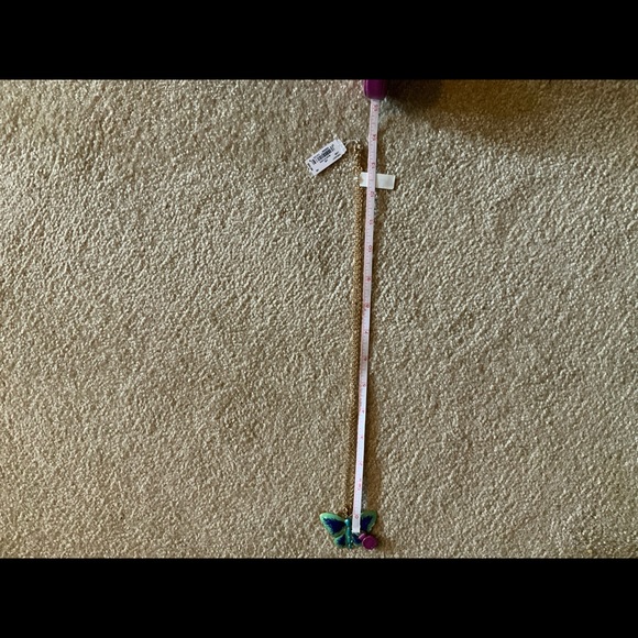 Kate Spade Butterfly Pendant Necklace New - Picture 4 of 5